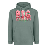 Sage big sister Heavyweight Hoodie - MaliasSmallBusiness