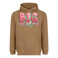 Toasted Coconut big sister Heavyweight Hoodie - MaliasSmallBusiness