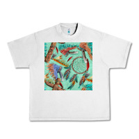 Lunar Rock pipe tomahawk dreamcatcher headdress seamless patt Urban Heavy Tee - FaDigitalArtStudio
