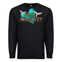 Black perfectly imperfect Premium Sweatshirt - NancyCooperArtShop