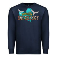 Navy perfectly imperfect Premium Sweatshirt - NancyCooperArtShop
