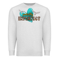 Oatmeal Heather perfectly imperfect Premium Sweatshirt - NancyCooperArtShop