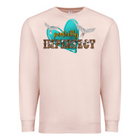 Pale Pink perfectly imperfect Premium Sweatshirt - NancyCooperArtShop