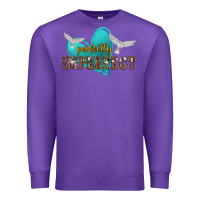Purple perfectly imperfect Premium Sweatshirt - NancyCooperArtShop