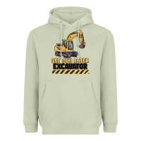 Matcha see you later excavator Heavyweight Hoodie - MaliasSmallBusiness