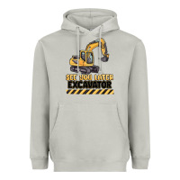 Moon Dust see you later excavator Heavyweight Hoodie - MaliasSmallBusiness