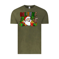 Vintage Olive believe Vintage Tee - CowhideDigitalArt