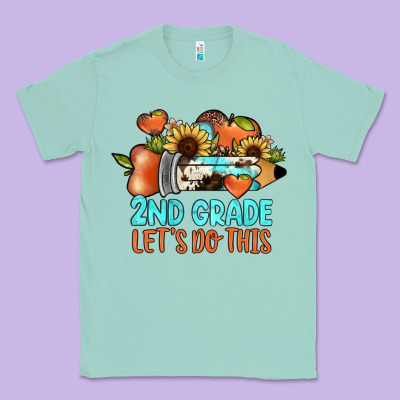 2nd Grade Let S Do This Classic Tee Designed By Jahusdesignshop