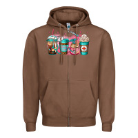 Chestnut nurse fuel coffee Zipper Hoodie - Jasminsmagicworld
