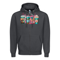 Smoke nurse fuel coffee Zipper Hoodie - Jasminsmagicworld