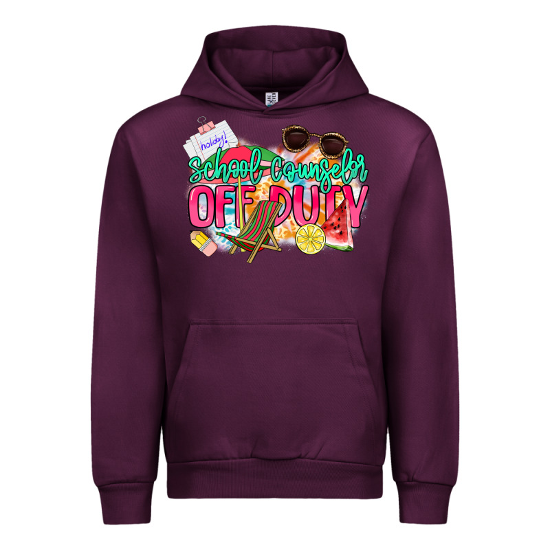 School Counselor Off Duty Urban Hoodie by NancyCooperArtShop | Teevron
