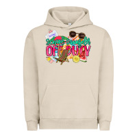 Pigment French Oak School counselor off duty Urban Hoodie - NancyCooperArtShop