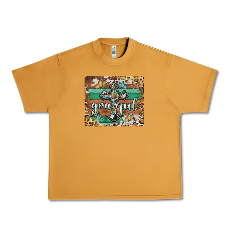 Grateful Cross Mousepad Urban Heavy Tee by BarkalooDesign | Teevron
