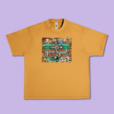 Grateful Cross Mousepad Urban Heavy Tee Designed By Barkaloodesign
