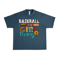 Midnight Navy baseball it's a girl thing Urban Heavy Tee - HRA Design Shop