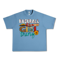 Pebble Blue baseball it's a girl thing Urban Heavy Tee - HRA Design Shop