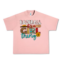 Salmon baseball it's a girl thing Urban Heavy Tee - HRA Design Shop