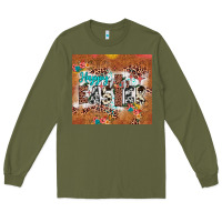 Army Green happy easter cross Long Sleeve Tee - JahusDesignShop