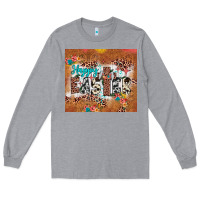 Heather Grey happy easter cross Long Sleeve Tee - JahusDesignShop