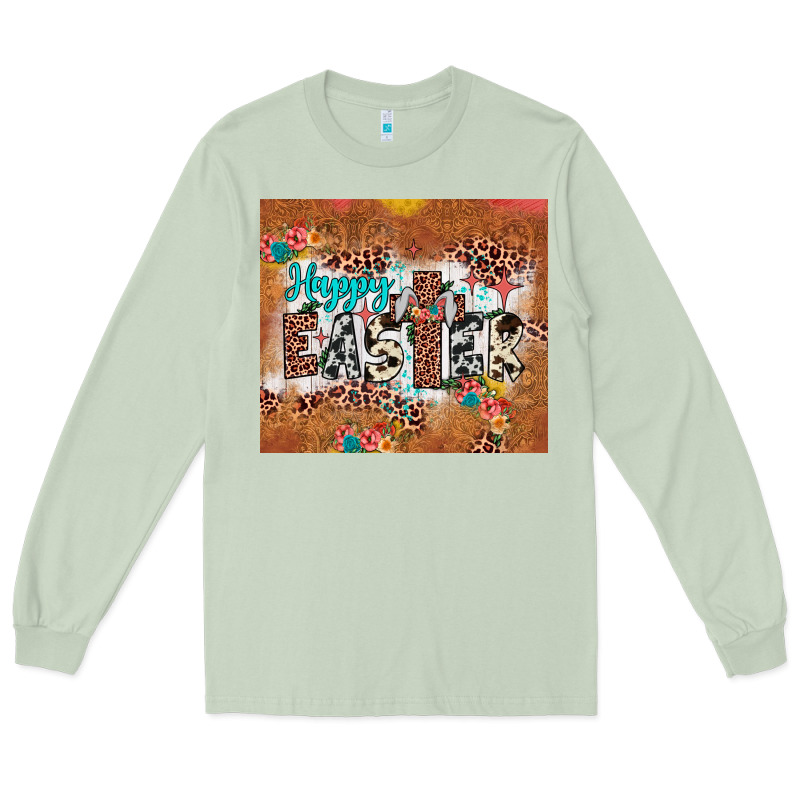 Happy Easter Cross Long Sleeve Tee by JahusDesignShop | Teevron