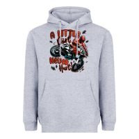 Heather Grey a little dirt never hurt dirt bike Heavyweight Hoodie - MaliasSmallBusiness