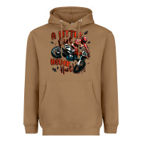 Toasted Coconut a little dirt never hurt dirt bike Heavyweight Hoodie - MaliasSmallBusiness