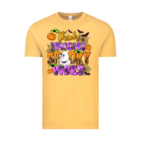 Vintage Mustard thick thighs spooky vibes Vintage Tee - AdoDesignShop