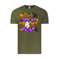 Vintage Olive thick thighs spooky vibes Vintage Tee - AdoDesignShop