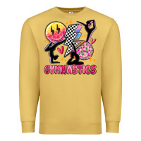 Antique Gold retro gymnastics Premium Sweatshirt - MaliasSmallBusiness