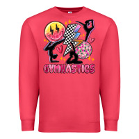 Cardinal retro gymnastics Premium Sweatshirt - MaliasSmallBusiness
