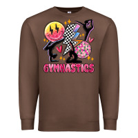 Chestnut retro gymnastics Premium Sweatshirt - MaliasSmallBusiness
