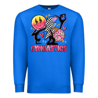 True Royal retro gymnastics Premium Sweatshirt - MaliasSmallBusiness