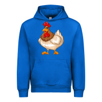 Cobalt cute chicken Urban Hoodie - texasbilliewilder