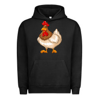 Pigment Black cute chicken Urban Hoodie - texasbilliewilder