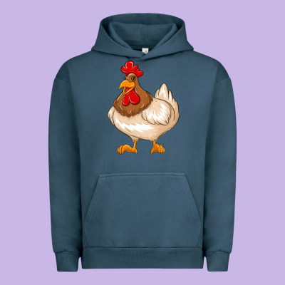 Cute Chicken Urban Hoodie Designed By Texasbilliewilder