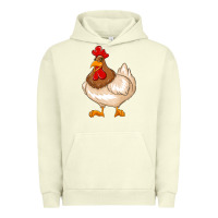 Pigment Pistachio cute chicken Urban Hoodie - texasbilliewilder