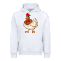 White cute chicken Urban Hoodie - texasbilliewilder