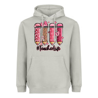 Moon Dust valentine's day teacher life pencils Heavyweight Hoodie - MaliasSmallBusiness