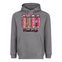 Storm valentine's day teacher life pencils Heavyweight Hoodie - MaliasSmallBusiness