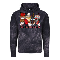 Cloud Black tis' the season baseball coffee cups Vintage Hoodie - Zillion Design Studio