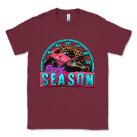Burgundy racing season motorcycle Classic Tee - AdoDesignShop