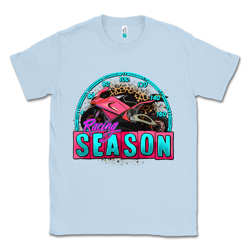 Racing Season Motorcycle Classic Tee by AdoDesignShop | Teevron