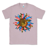 Lilac sunflower front Classic Tee - AdoDesignShop