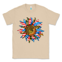 Mushroom sunflower front Classic Tee - AdoDesignShop