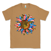 Toasted Coconut sunflower front Classic Tee - AdoDesignShop