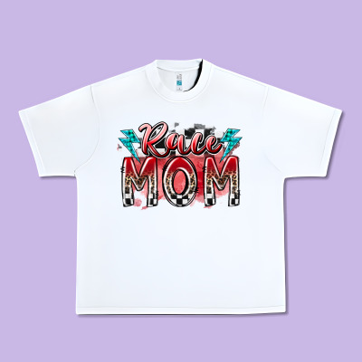 Race Mom Urban Heavy Tee Designed By Racoondesign