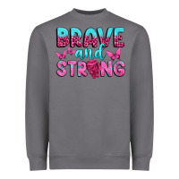 Storm Brave and Strong Heavyweight Sweatshirt - texasbilliewilder