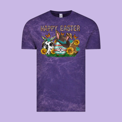 Western Happy Easter Vintage Tee Designed By Neo Western