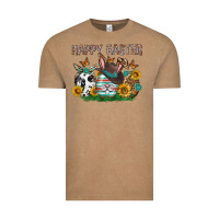 Vintage Coffee Western Happy Easter Vintage Tee - Neo Western