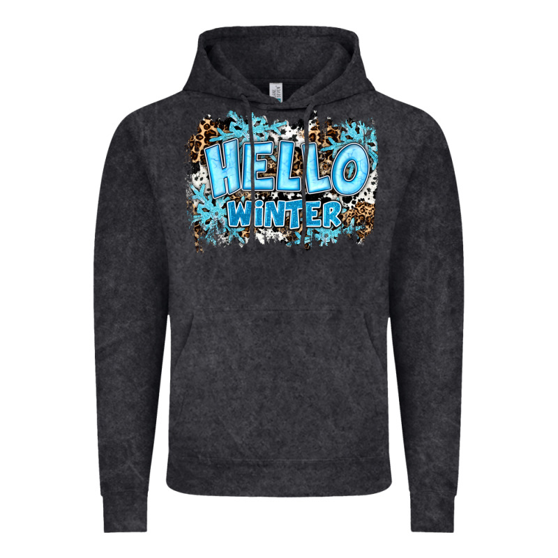 Hello Winter Vintage Hoodie by RanaPortraitStore | Teevron